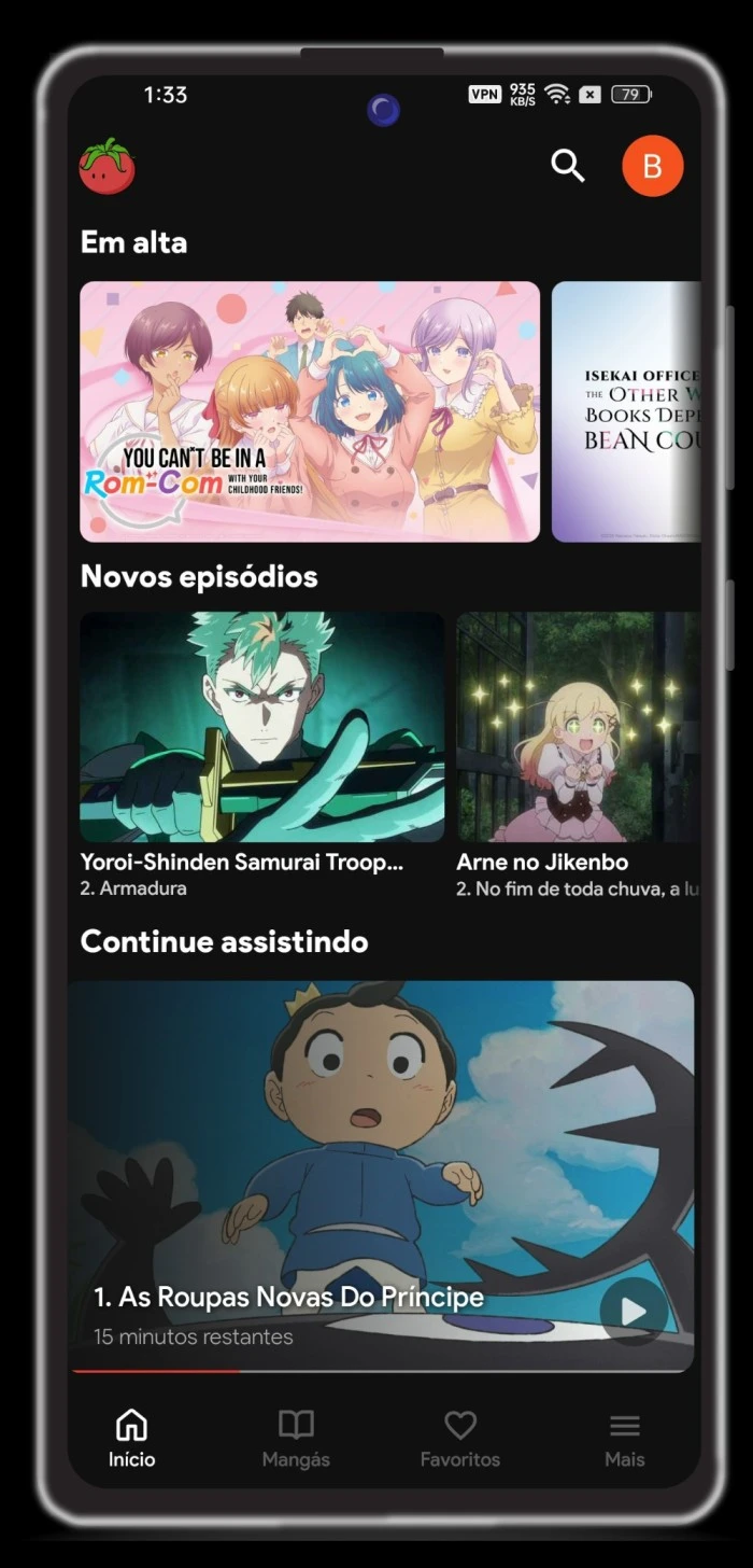Tomato Anime APK - Baixar Versão Oficial V1.4.3 Gratuito 2 Tomato Anime APK 1